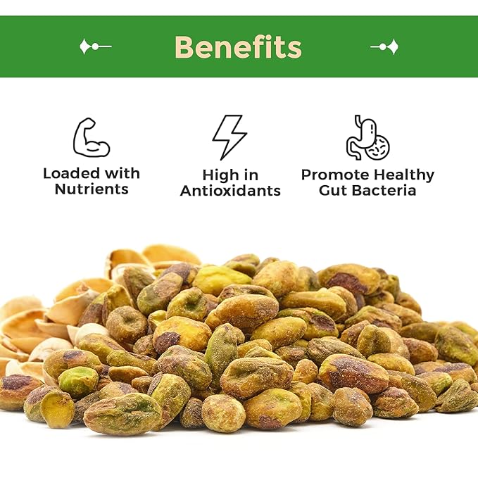 Sincerely Nuts Pistachios Roasted and Salted Kernels No Shell Healthy Snacks for Kids and Adults Shelled Convenient Snack Gourmet Flavor Vegan, Kosher Gluten Free. 5 LB Bag