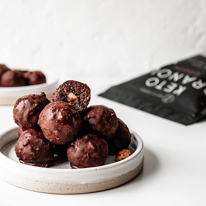 Keto Hana Keto Nut Granola (11oz), Cocoa Flavored- Low Carb, Low Calorie, High Protein (2g Net Carbs)