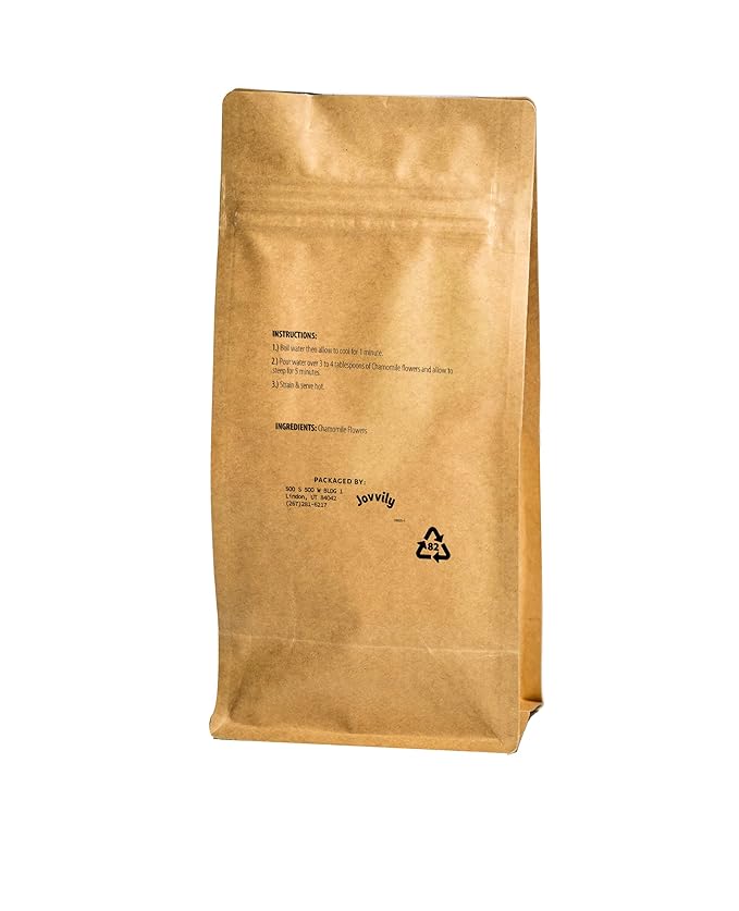 Jovvily Chamomile Flowers - 1lb - Dried Whole Flowers - Herbal Tea - Floral Flavor