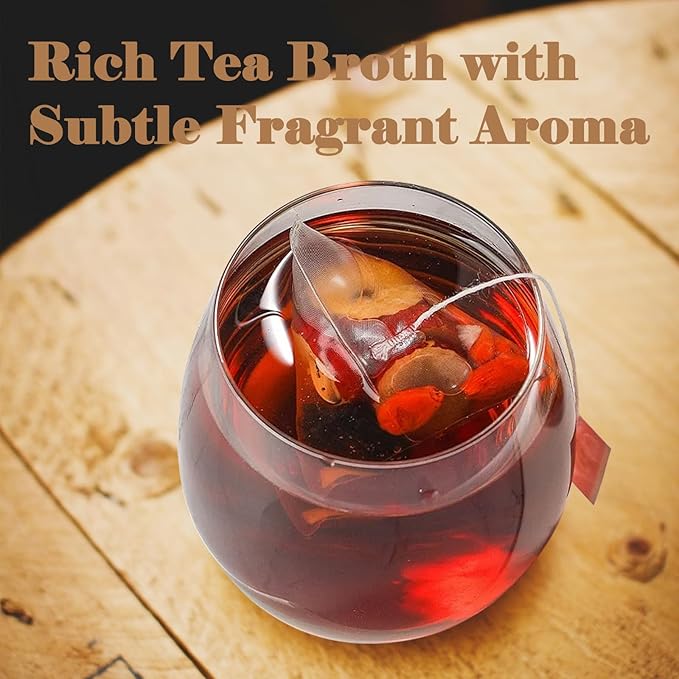 Kidney Tea Formula Ginseng Six Treasure Tea - Pure Natural Chinese Traditional Herbal Ginseng Six Treasure Kidney Detoxification Purification Tea Bag, Contains 7 Precious Ingredient Formulas (60 bags/2 Pack)