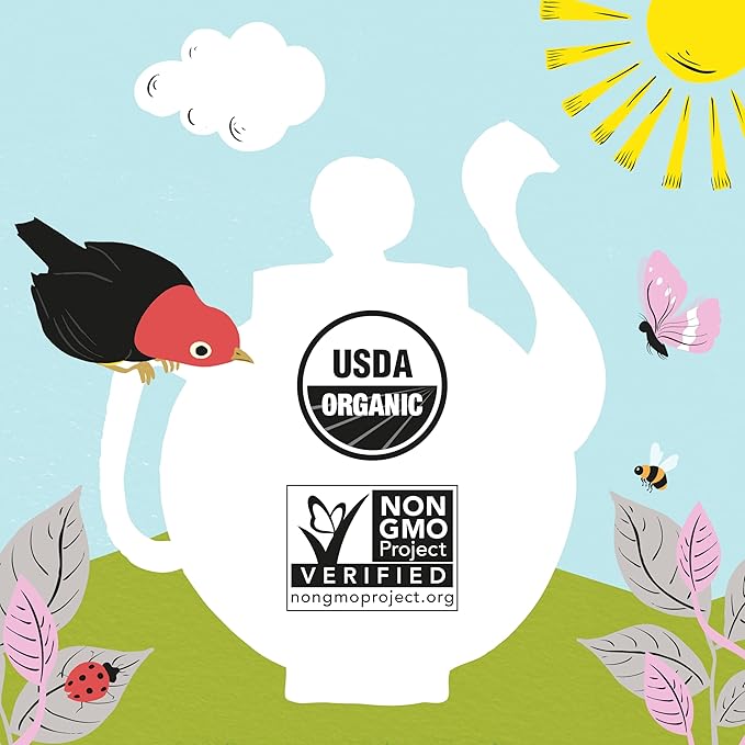 Clipper Tea Organic Earl Grey - USDA Organic, Non-GMO, Fair Trade, Sustainable Caffeinated Tea, 1 Pack, 20 Unbleached Tea Bags