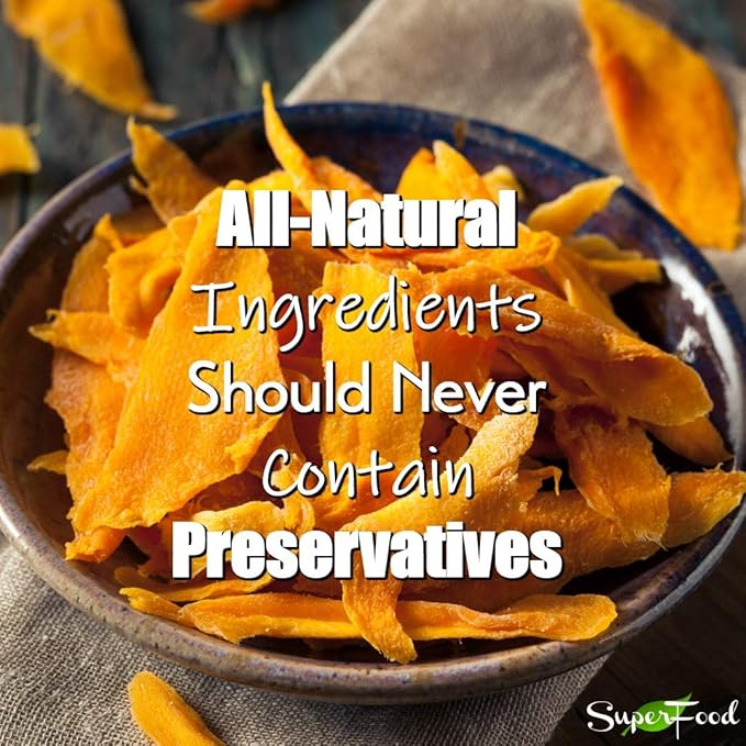 Gerbs Sweetened Dried Mango Slices 4 lbs. | Unsulfured, No Additives, Resealable Bag | Naturally Chewy & Sweet | Top 14 Allergen-Free