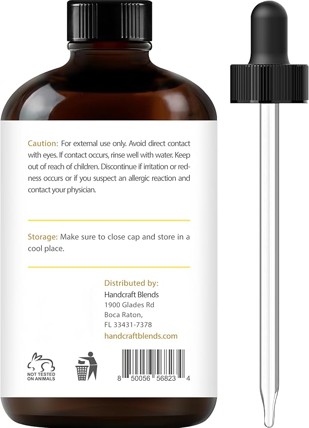 Handcraft Blends Turmeric Essential Oil – Huge 4 Fl Oz – 100% Pure and Natural – Premium Grade Essential Oil for Diffuser and Aromatherapy, Skin, Massage, Candle and Soap Making Fragrance