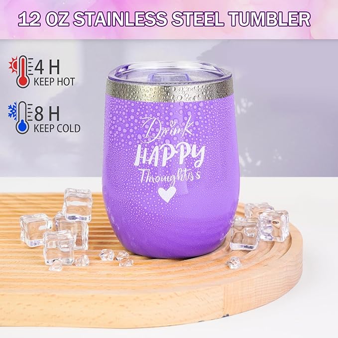 Birthday Gifts for Women Friendship Self Care Package Gifts for Women Get Well Soon Gift Baskets Relaxing Blanket Gifts Box for Sister Mom Wife Friend Her Fantasy Box (Purple)