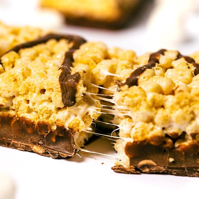 Wonderslim High Fiber Protein Bars, Fluffy S'more Crisp | 15g Protein, 8g Fiber | Low Sugar, Low Carb | Healthy Indulgence | Satisfying, Supports Energy & On-the-Go Convenience, 7 Pack