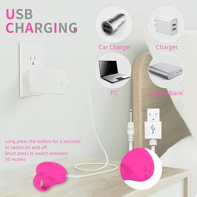 Facial Mini Massage Ball, Handhold Portable Quiet Waterproof USB Rechargeable Powerful Multifunctional Vibrating Travel Pocket Face Eye Finger Joint and Neck Jaw Massager. (Rose)