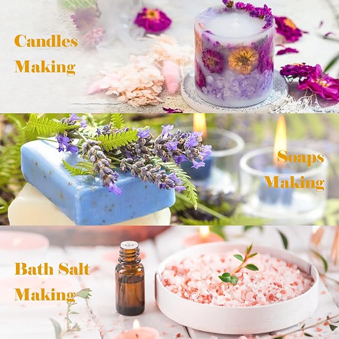 AmaKane Feminine Fragrance Oils, Women Essential Oil, Perfume Oils for Women Long Lasting, Fragrance Oil for Candle Soap Making, Diffuser Oil Scents 6x10 ml, BlackBerry& Bay, Midnight Orchid, More