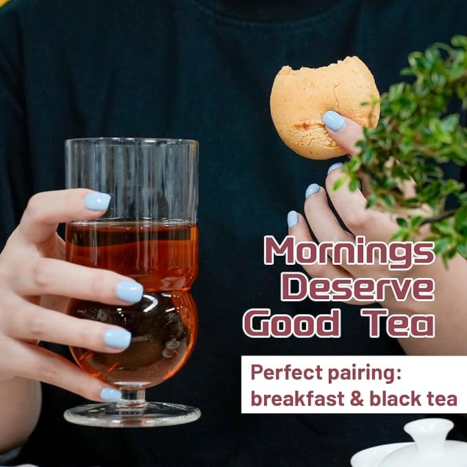 iTeaworld Jasmine Black Tea Loose Leaf, Yunnan High Mountain Black Tea, Scented with Fresh Jasmine Flowers, Rich Floral Aroma, Pure Leaves Without Sugar, No Additive, 1 Bag, 3.52oz