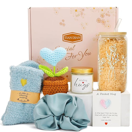 Get Well Soon Gift Baskets for Women After Surgery, Care Package, Sympathy Gift Baskets, thinking of you gifts, Encouragement, Surgery Recovery gifts For Mom Her Friend Sister Wife