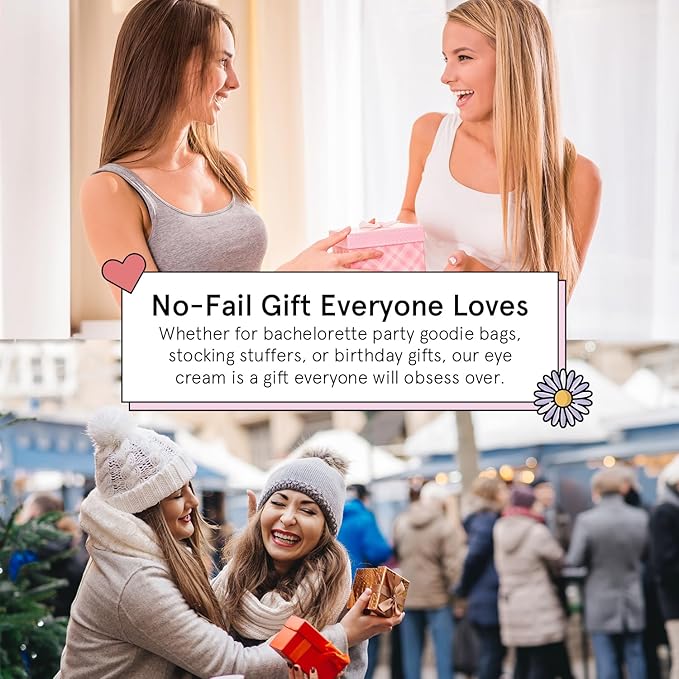 grace & stella Retinol & Caffeine Under Eye Serum Anti Aging - Travel Essentials - Hydrating Cream with Niacinamide, Peptides - Reduce Wrinkles, Crow's Feet, Puffiness - Vegan Skincare (0.5 floz/15ml)