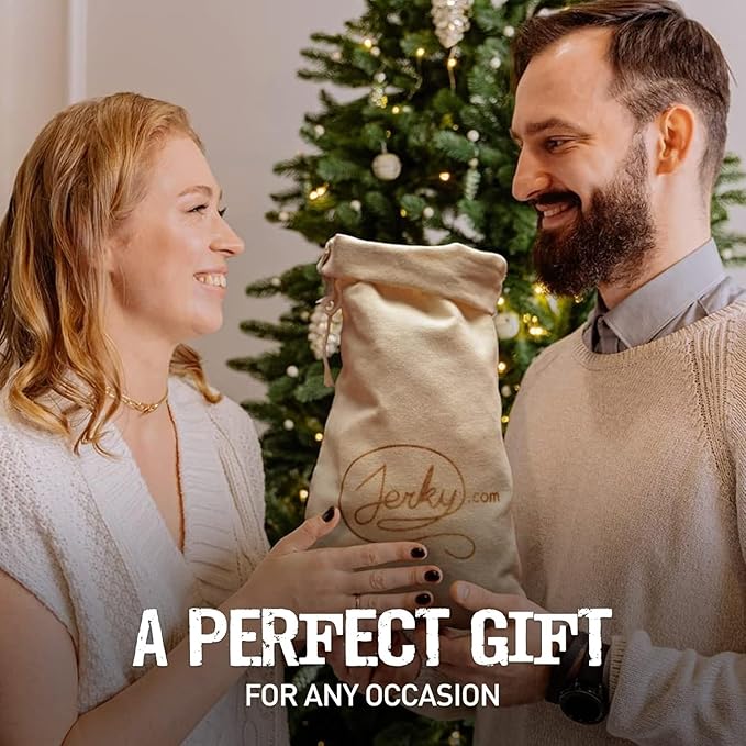 Jerky.com Jerky Gift Basket for Men | 12 Piece Meat Sticks Sampler with Beef Sticks, Pork, Ham, Sriracha, Turkey | High Protein, Low Carb, Keto Friendly Beef Jerky Snack Pack | Birthday Gifts for Men