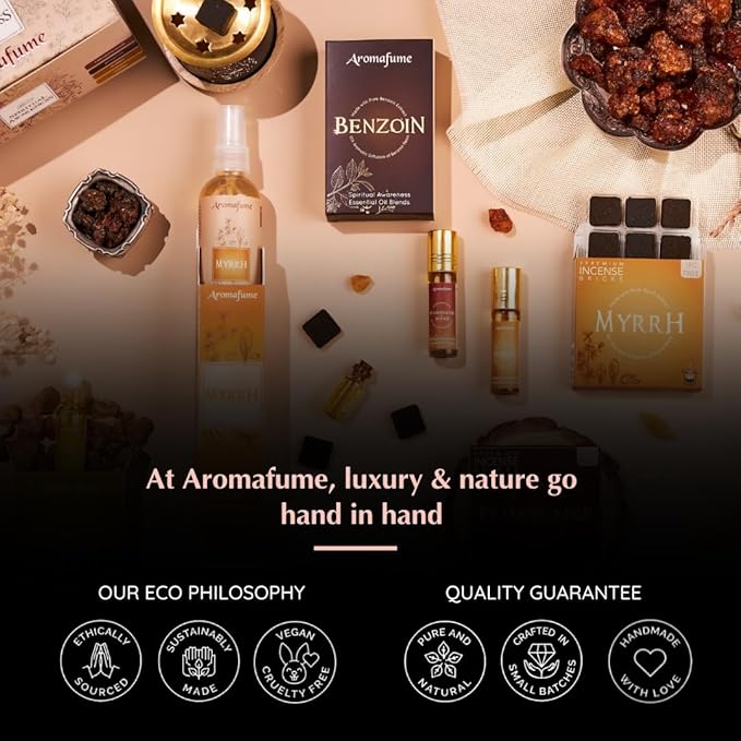 Dragons Blood Natural Resin Mist Spray by Aromafume | 100 ml / 3.3oz | Ideal for spirituality & rituals | Made with Dragons Blood Resin from Socotra | Non-alcoholic, non-toxic & vegan