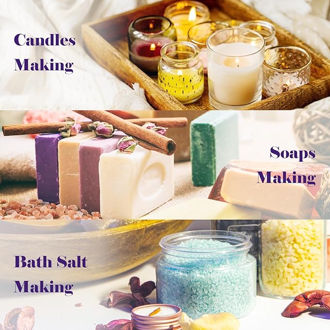 AmaKane Halloween Fragrance Oil Set, 6x10ml Fall Essential Oils for Diffuser, Candle Soap Making Scents- Brown Sugar and Fig, Pumpkin Apple Butter, Caramel Apple, Candy Corn and More