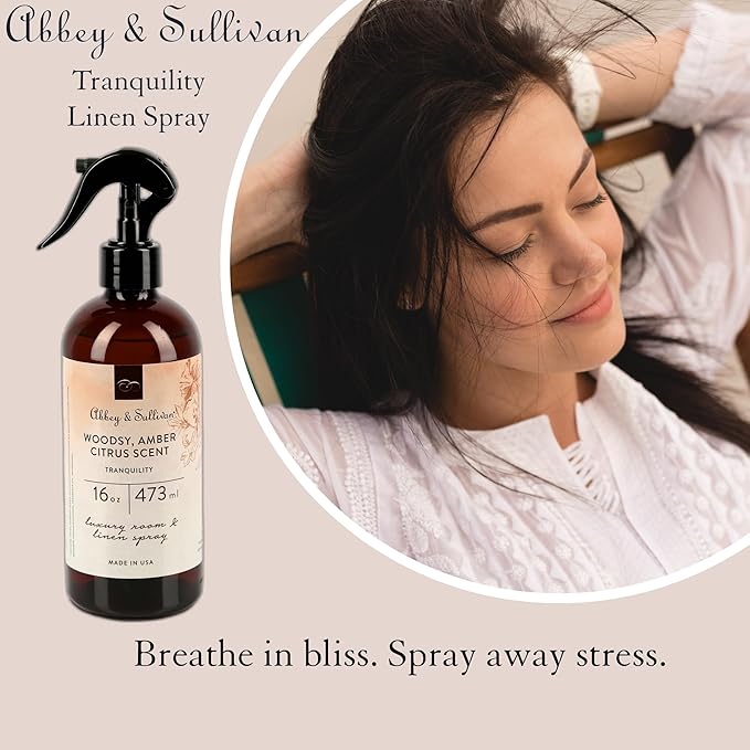 Abbey & Sullivan Linen Spray, Tranquility, 16 oz.