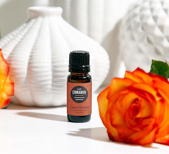 Edens Garden Cinnamon- Leaf Essential Oil- 100% Pure Premium Grade, Undiluted, Natural, Therapeutic, Aromatherapy, The Best for Diffuser, Candle, Laundry, Humidifiers 30 ml (1 fl oz)