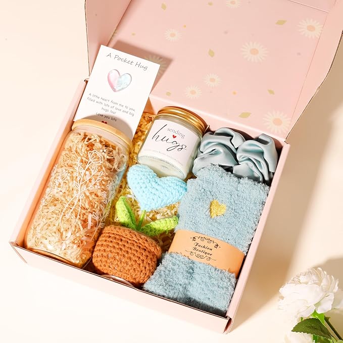 Get Well Soon Gift Baskets for Women After Surgery, Care Package, Sympathy Gift Baskets, thinking of you gifts, Encouragement, Surgery Recovery gifts For Mom Her Friend Sister Wife