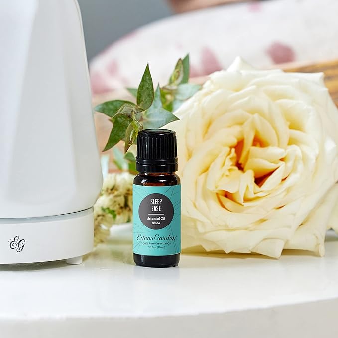 Edens Garden Sleep Ease Essential Oil Blend- 100% Pure Premium Grade, Undiluted, Natural, Therapeutic, Aromatherapy, The Best for Candle, Humidifiers, Kid Safe 30 ml (1 fl oz)