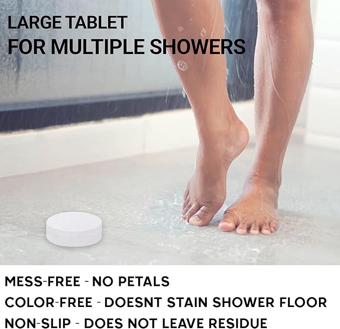 Shower Steamers Aromatherapy - Shower Bombs w/Organic Essential Oils for Vaporizing Steam Spa Relaxation, Relaxing Self Care Birthday Gifts for Men, Women, Him, Her