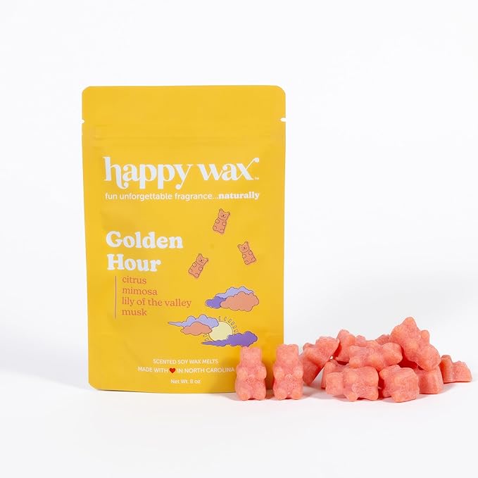 Happy Wax Spring Scented Soy Wax Melts (8oz Pouch) (Golden Hour)