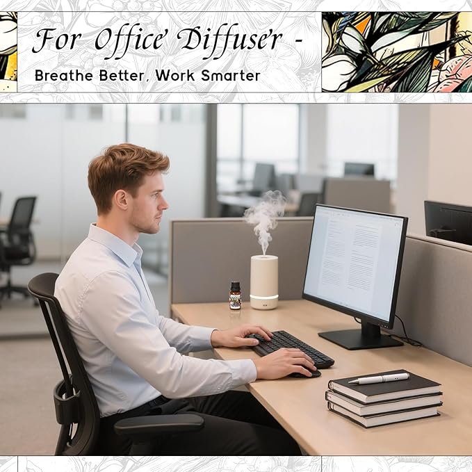 HIQILI Tidal Sonata Diffuser Oil for Humidifiers, Inspired by Gi. o Acqua di, Refill for Reed Diffusers, Mediterranean Vibe - 0.34 Fl Oz