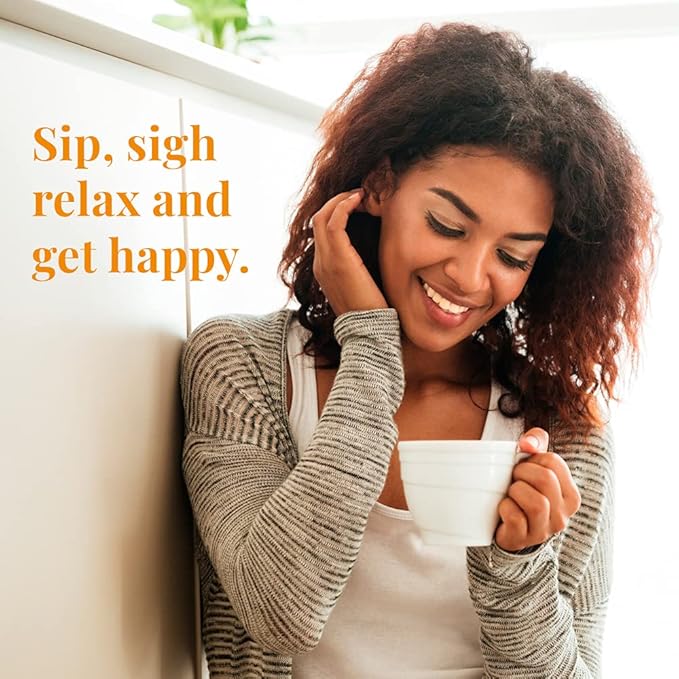 The Republic of Tea Be Well Teas No. 13, Get Happy Herbal Tea For Lifting Your Spirits, Refill Pack of 250 Tea Bags