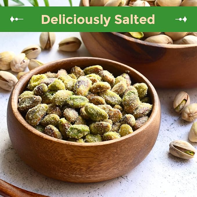 Sincerely Nuts Pistachios Roasted and Salted Kernels No Shell Healthy Snacks for Kids and Adults Shelled Convenient Snack Gourmet Flavor Vegan, Kosher Gluten Free. 3 LB Bag