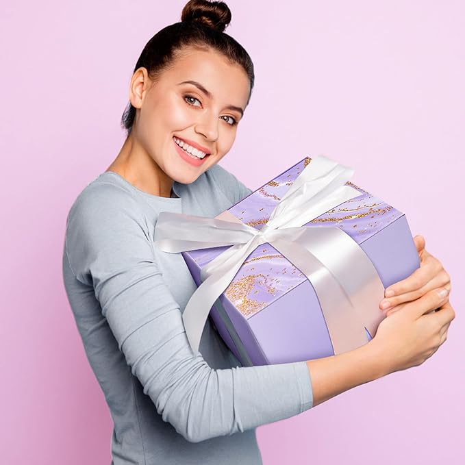 Birthday Gifts for Women, Self Care Get Well Soon Gifts, Lavender Relaxing Spa Gift Basket Care Package w Blanket, Valentines Mothers Day Christmas Gifts for Mom Grandma Wife Girlfriend Friends Sister