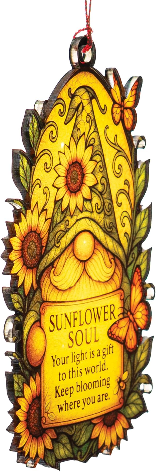 Gnome Ornaments - gnome Christmas Ornaments - Gnomes Gifts for Women - Fall Christmas Ornament 2025 - Christmas Ornament - White Elephant Gifts