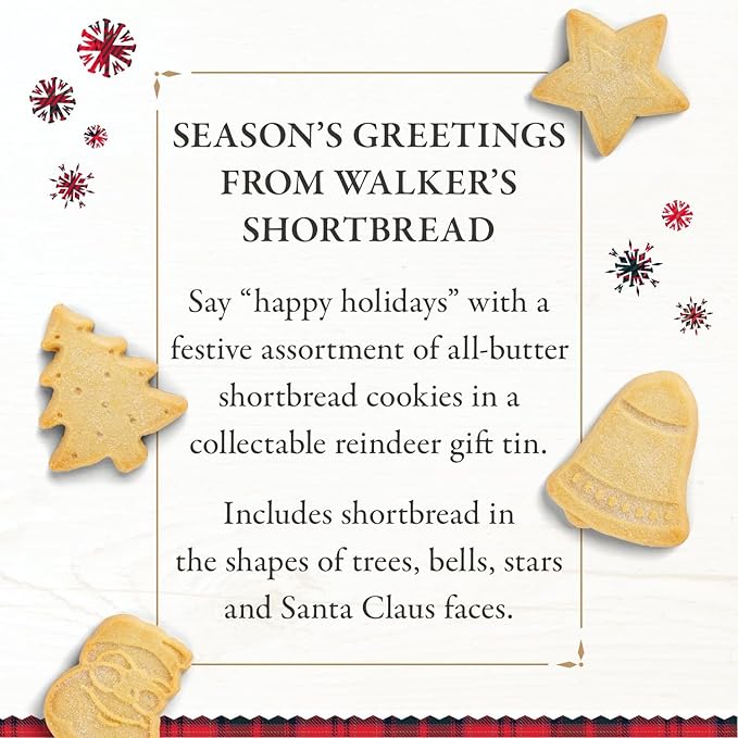 Festive Reindeer Tin