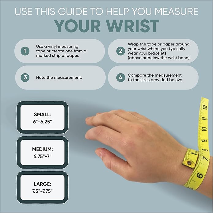 Cherry Tree Collection - Small, Medium, Large Sizes - Gemstone Beaded Bracelets For Women and Men - 6mm Round Beads