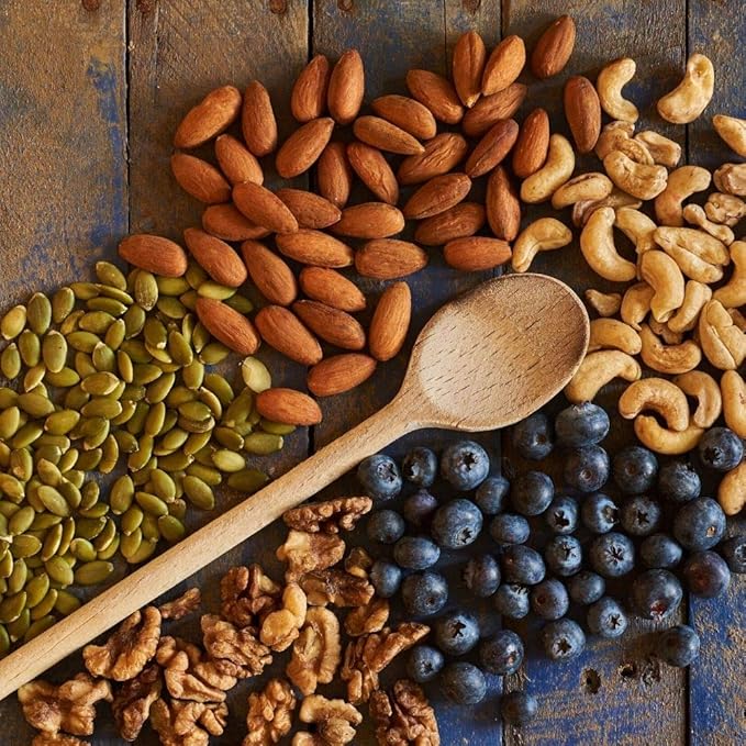 Lark Ellen Farm Sweet and Salty Nut and Seed Trail Mix, Gluten Free Trail Mix Bags, Grain Free Healthy Snacks, Certified Organic, Non-GMO, Paleo, Vegan (8 oz, 3 Pack)