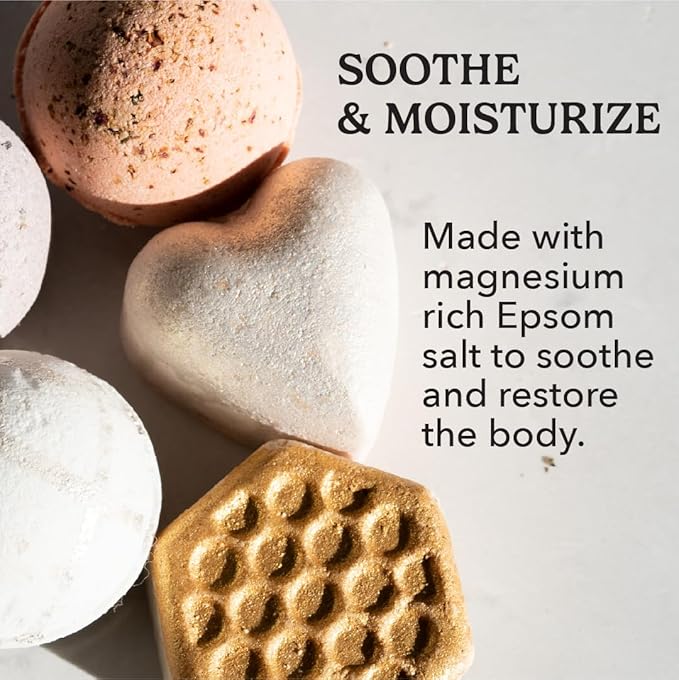 PACHA SOAP Co. Bath Bomb Cards, Variety 3 Pack - Scents of French Lavender, Sand & Sea, and Jasmine Gardenia Nourishing, Moisturizing, Naturally Derived & Handcrafted in The USA