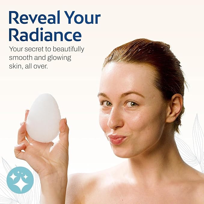 HartFelt Head-to-Toe Exfoliation Beauty Box & Trial Pack Gentle Peach Sensitive Facial Exfoliating Pads, Full Body Spa Scrubs, Perfect Skin Rejuvenation Gift Set