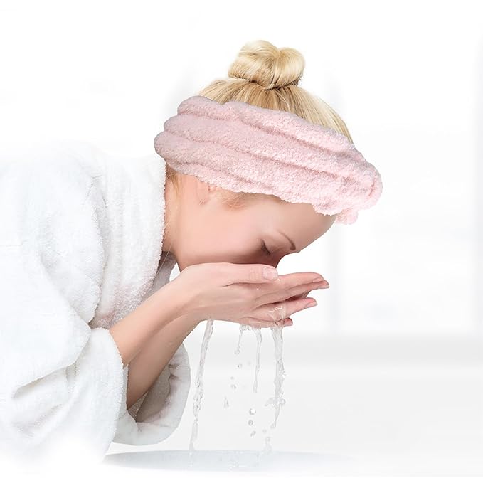 JOOJA Birthday Cozy Thinking of You Get Well Soon Gift Basket Care Package with Blanket, Fuzzy Socks, Eye Mask, Headband Cozy Essentials - Pink