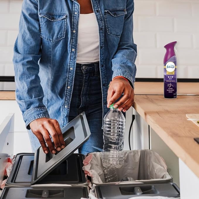 Febreze Air Mist Air Freshener Spray, Odor-Fighting Room Spray, Air Fresheners for Home and Bathroom and Kitchen, Aerosol Can, Mountain Scent, 8.8oz, 3 Count