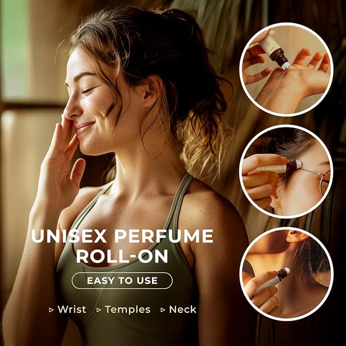 Gya Labs Neroli Essential Oil Roll On - 0.34 Fl Oz - Travel Size Roller for Camping, Skin, Aromatherapy Relief, Convenience