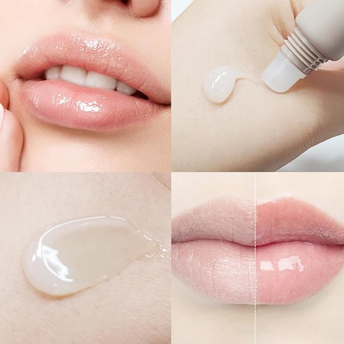 Lip Butter Balm for Hydration Shine, Mini Neutrals Lip Butter Balm Set Lip Care Prouct, Moisturizing Tinted Lip Balm Gloss Hydrating Oil for Women (#Vanilla)