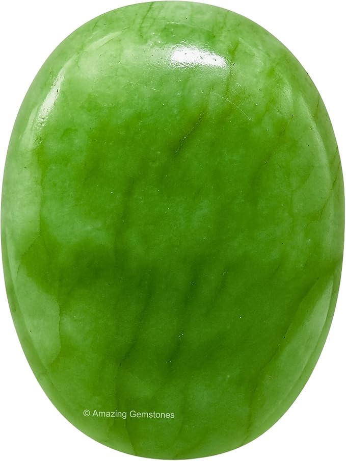 Amazing Gemstone Green Aventurine Crystals and Healing Stones - Large Palm Stone Crystals Piedra - Crystal for Good Luck, Positive Energy, Meditation - Unique Stocking Stuffers, Gifts for Women, Men