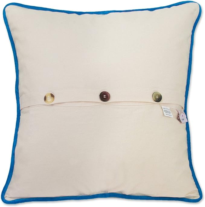 Catstudio Palm Beach Embroidered Decorative Throw Pillow