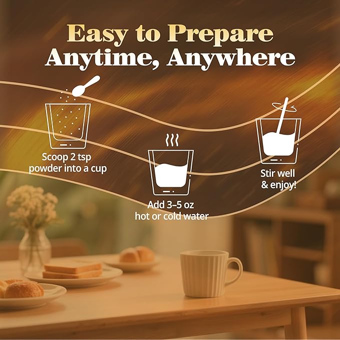 Calm Magnesium Powder, Ashwagandha, L-Theanine, GABA & 6 Mushrooms | Magnesium Glycinate Supplement for Relaxation & Calm Support | Non-GMO, Gluten-Free, Orange Flavor, 6.35oz