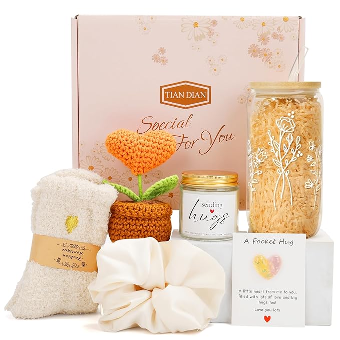 Get Well Soon Gift Baskets for Women After Surgery, Care Package, Sympathy Gift Baskets, thinking of you gifts, Encouragement, Surgery Recovery gifts For Mom Her Friend Sister Wife