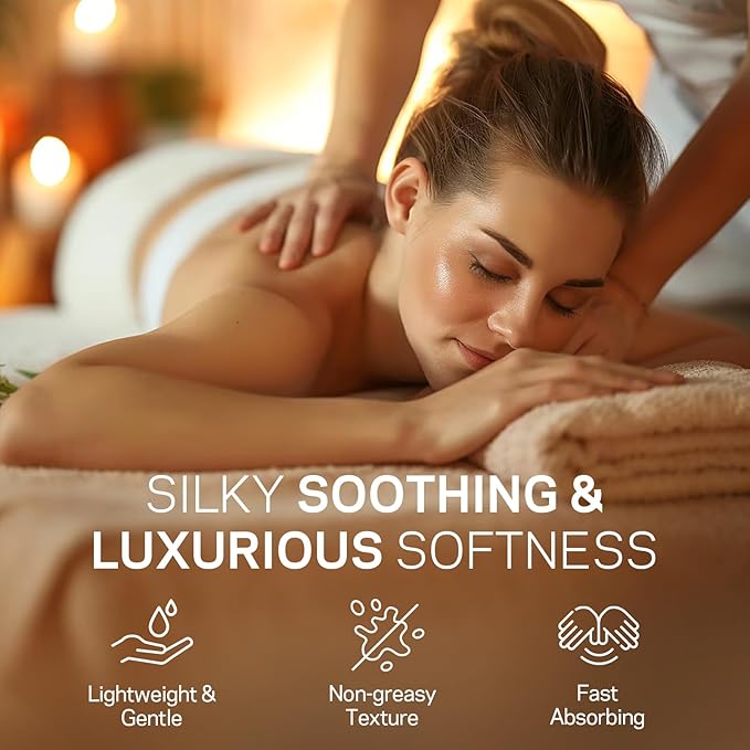 Massage Oil for Massage Therapy, Sore Muscle Massage Oils – 10.5oz, Arnica Oil,Anti Cellulite Eucalyptus,Lavender Essential Oils, Pain Relief & Spa-Quality Relaxation, Body Massage Oil Gifts Set