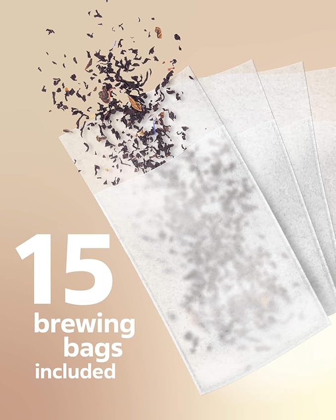 LOVARE Cleopatra’s Night Loose Leaf Tea Sampler 80 g – Made in Ukraine — Green Tea, Pineapple, Apple, Rose Buds and Petals, Calendula, Safflower, and More with 15 Paper Filters