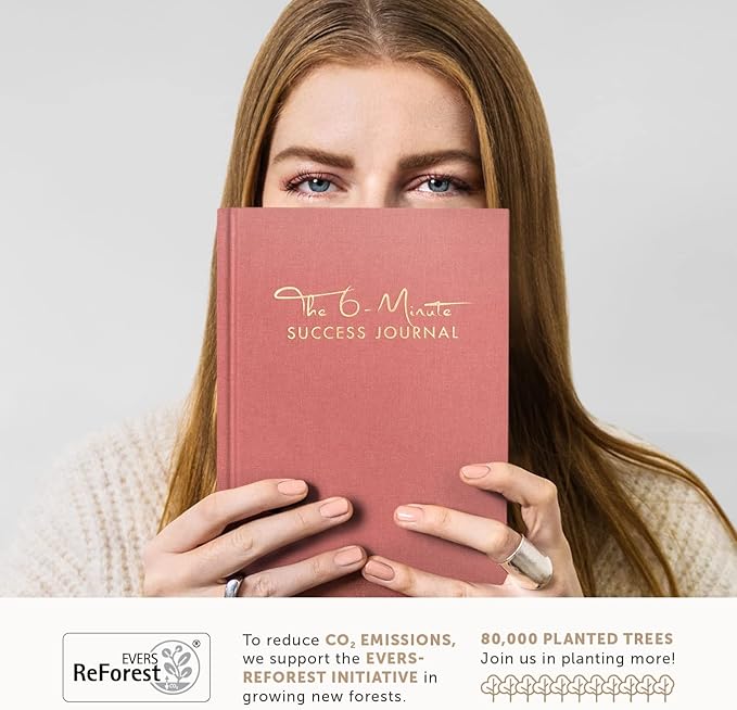 6-Minute Diary – 3-Million-User Gratitude Journal for Women with Prompts – Guided Self Care Journal Based on Positive Psychology – Daily Manifestation Journal for Self-Love & Mindfulness