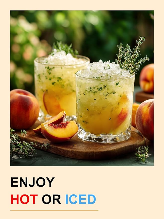 TeeLux Mango Peach Green Tea, Mango & Peach Flavored Steamed Green Tea, Fruit Aroma & Crisp Taste, 100 Count