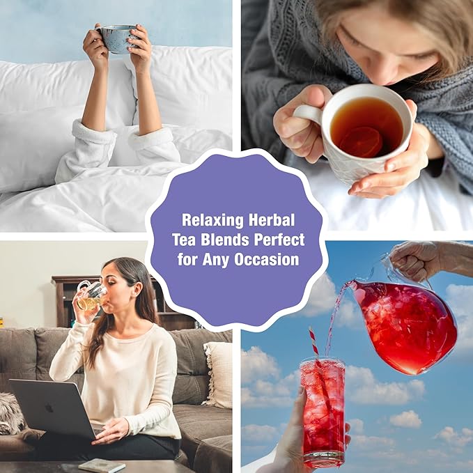 Tiesta Tea - Palm Beach Punch, Loose Leaf, Fruit Punch Herbal Tea, Caffeine-Free Tropical Blend with Apple and Orange, Brew Hot or Iced, Resealable Pouch, 25 Cups, 2 Ounce