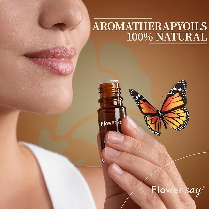 Flower Say USDA Organic Tea Tree Oil for Skin,Natural Australian Tea Tree Essential Oil for Toenail,Undiluted 100% Pure Tree Tea Oil for Scalp, Diffuser & Aromatherapy 10ml (0.34 Fl Oz)