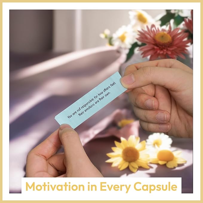 60 Pcs Positive Affirmation Cards Jar, Funny Emotional Support Gift for Teen Girls, Motivational Encouragement Inpirational Gifts for Women, Tween Girls, Teen Girl Gifts Trendy Stuff