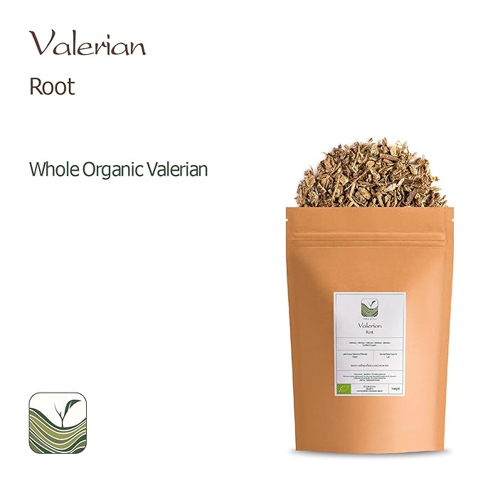Valerian Root Organic Herbal Tea - Calming And Relaxing - Good Night Rest - Valeriana Officinalis Roots Valerian Sleep Tea Valerian Herbal Tea Valerian Tea Organic Valerian Herb Valerian Tea Root