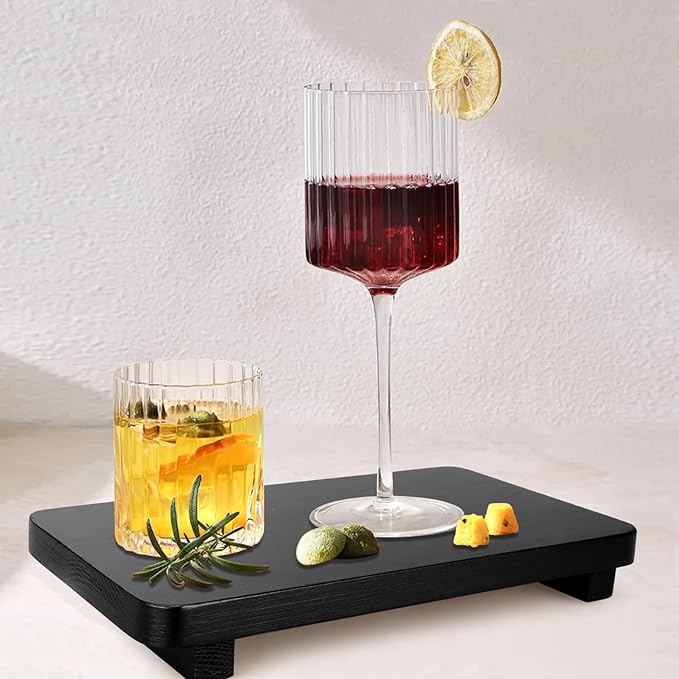 Black Bathroom Counter Organizer Wood Risers Display Pedestal Stand Farmhouse Wooden Dish Soap Dispenser Holder for Bathroom Decor Kitchen Countertop Trays Kitchen Sink Accessories Vanity Tray